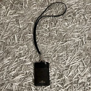 Coach lanyard authentic